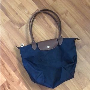 Small Longchamp nylon tote